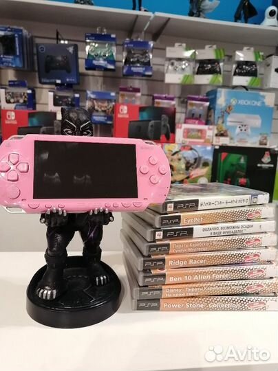 Sony PSP 1008 + большой выбор игр