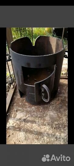 Печь для казана новая толщина 10мм