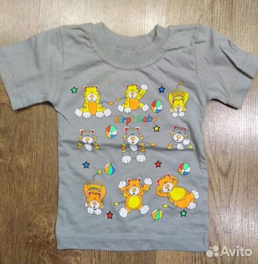 Футболка, новая, 74,80-86