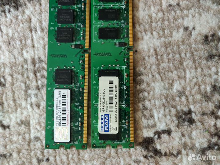 Комплект мать проц озу и кулер 3гб 2 ядра