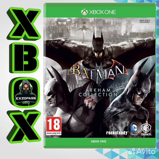 Batman arkham collection любые игры на xbox