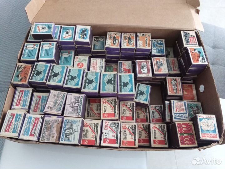 Спички СССР в деревянных коробках 1956г