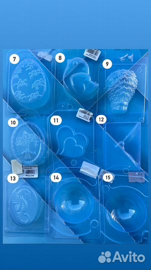 Формы для мыла