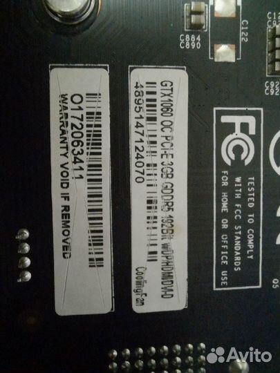Видеокарта gtx 1060 3gb