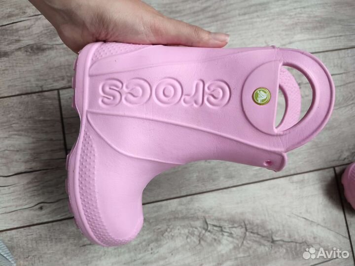 Резиновые сапоги crocs c9
