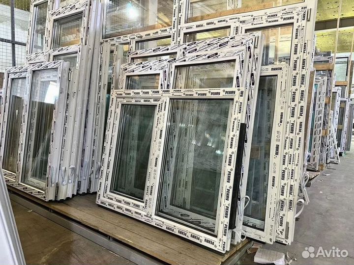 Окна рехау с завода / остекление балконов