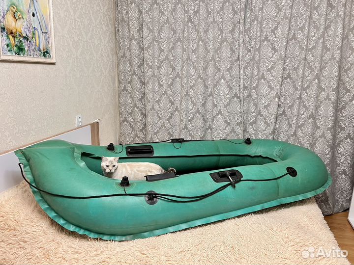 Лодка надувная резиновая бу