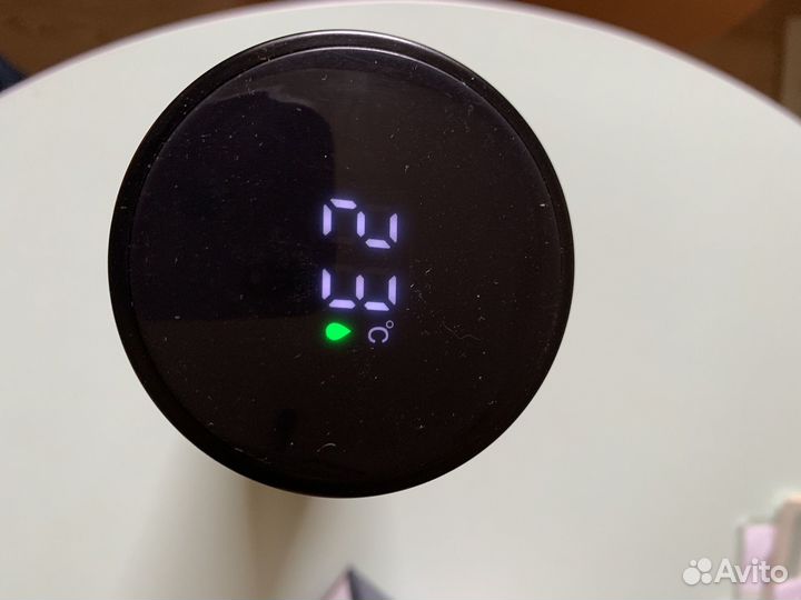 Термос -кружка с температурным градусником