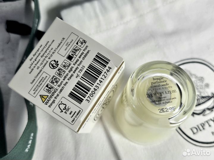 Diptyque tubеrоsе свеча 35g