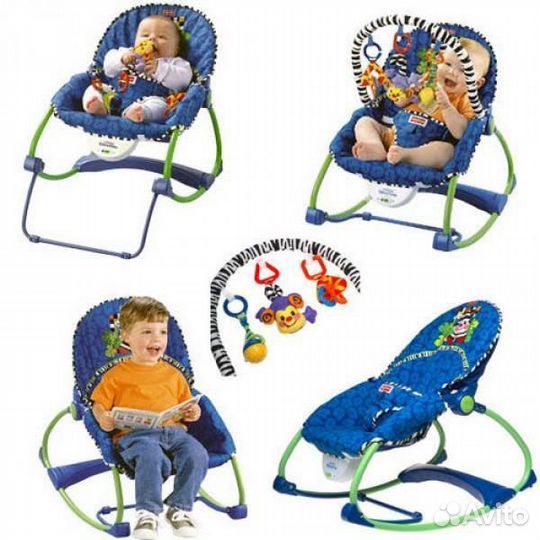 Кресло качалка для ребенка Fisher-price