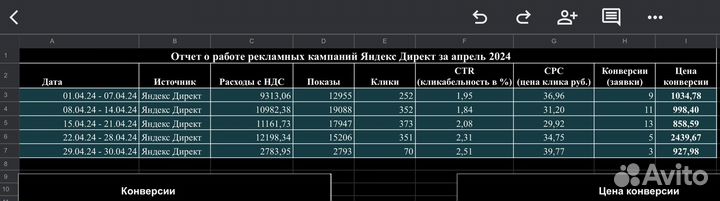 Настройка Яндекс Директ. Маркетинг. Директолог