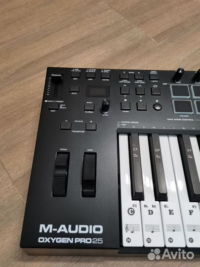 Миди клавиатура M-Audio Oxygen pro 25