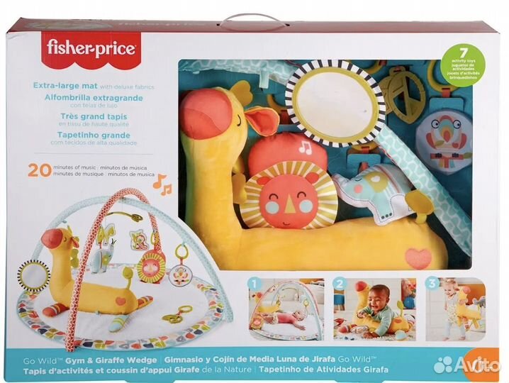 Развивающий коврик fisher price