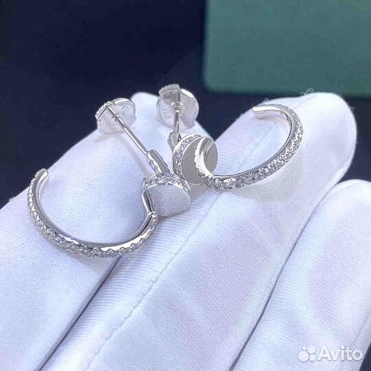 Серьги Cartier из золота с бриллиантами 0,43ct