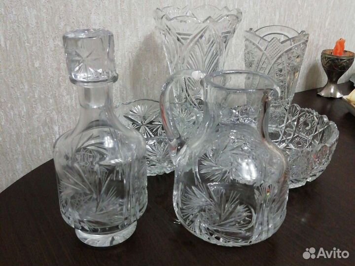 Штоф хрустальный