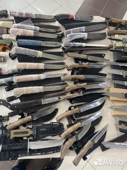 Якутские и ножи Кизляра кованные