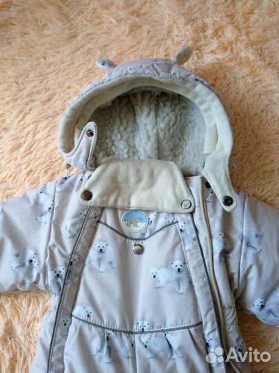 Детский зимний комбинезон