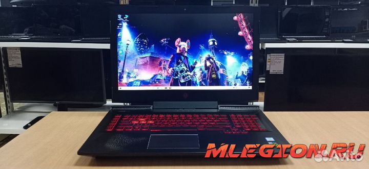 Omen/i7 7700/16GB/GTX1050Ti/1000GB+128GB SSD/17.3