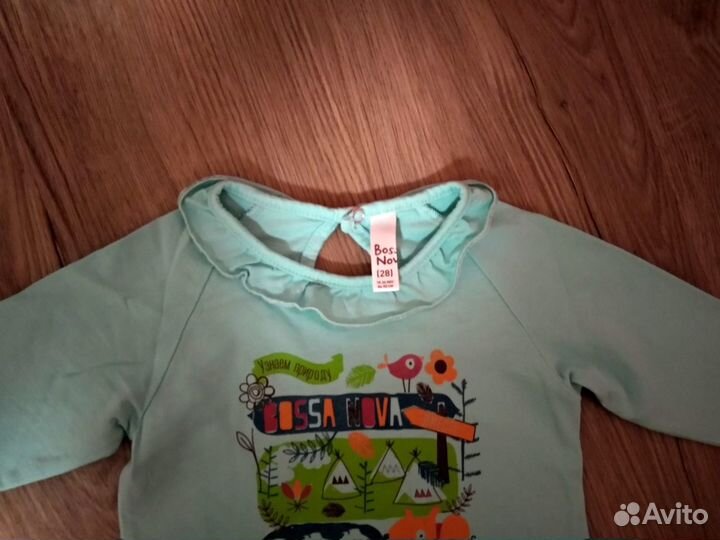 Костюм (кофточка и юбка) для девочки