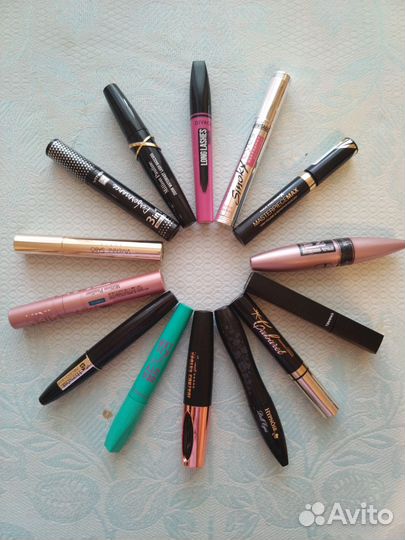 Тушь для ресниц б/у, пустые флаконы