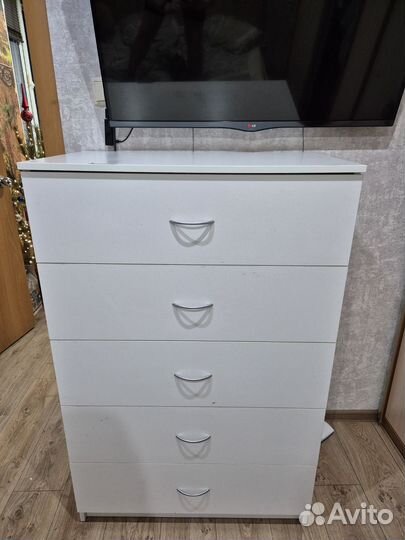 Комод IKEA белый бу