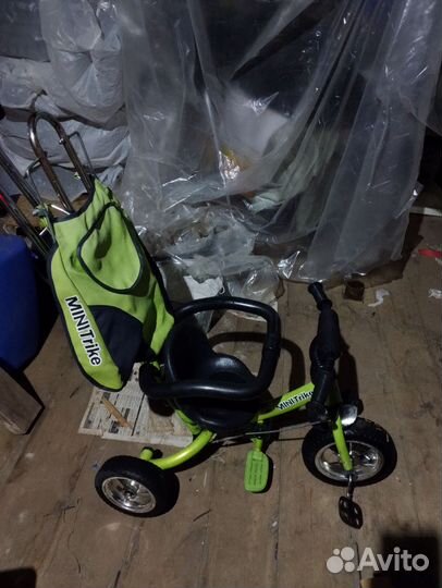Велосипед детский коляска