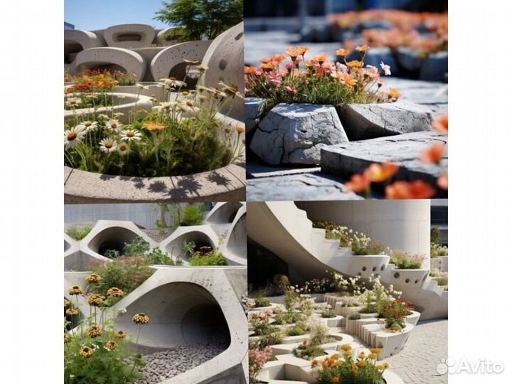 Клумба из металла маф1808