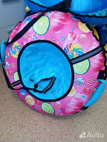 Санки-ватрушки Леденцы п-во Россия с камерой новые