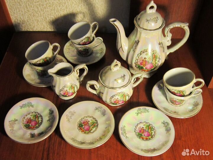 Сервиз кофейный «Мадонна». Новый