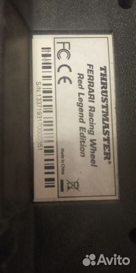 Руль Thrustmaster Ferrari Racing Wheel Red Legend