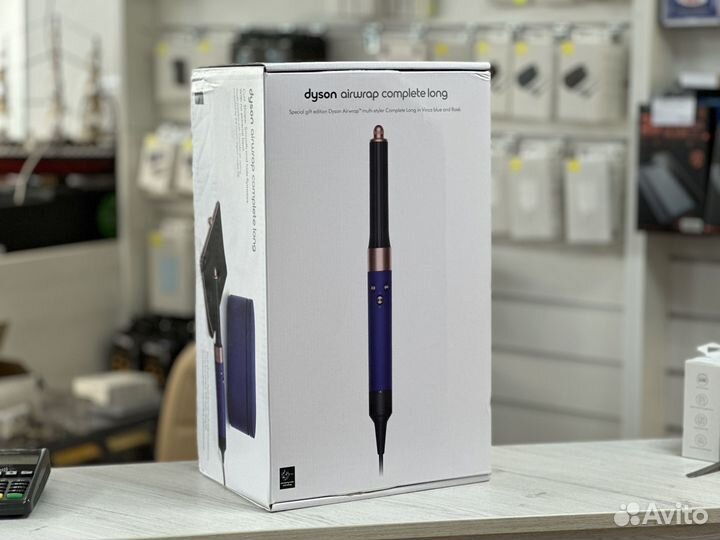 Стайлер Dyson complete Long hs05 новый Vinca Blue