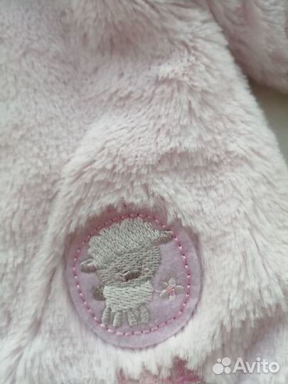 Пушистая кофточка на подкладке для малыша