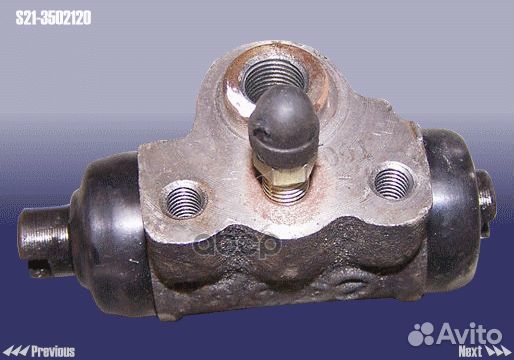 Цилиндр тормозной рабочий задний S213502120 chery