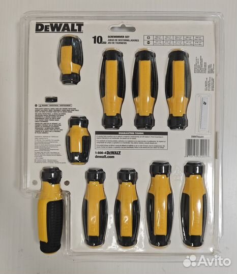 Набор магнитных отверток Dewalt dwht65201 10шт