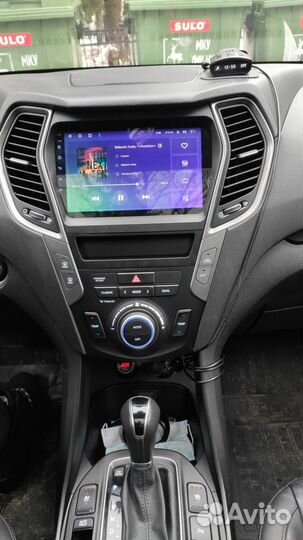 Магнитола на Hyundai Santa Fe 3 Android
