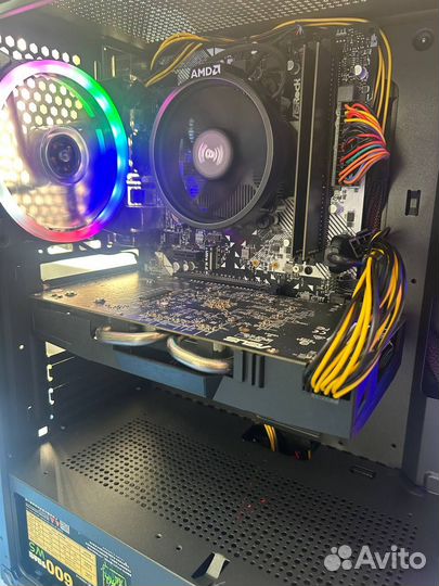Комп для игр:Rx 580 8gb/Ryzen 3 1200/16gb ddr4