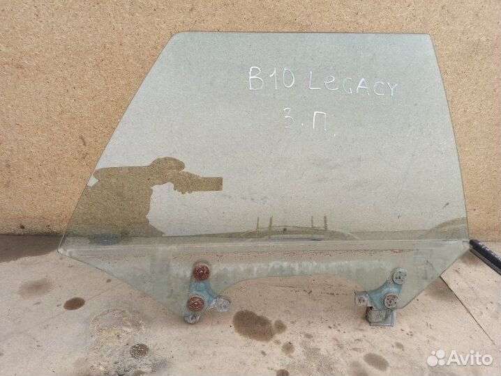 Стекло заднее правое Subaru Legacy B10 EJ22 2200CC