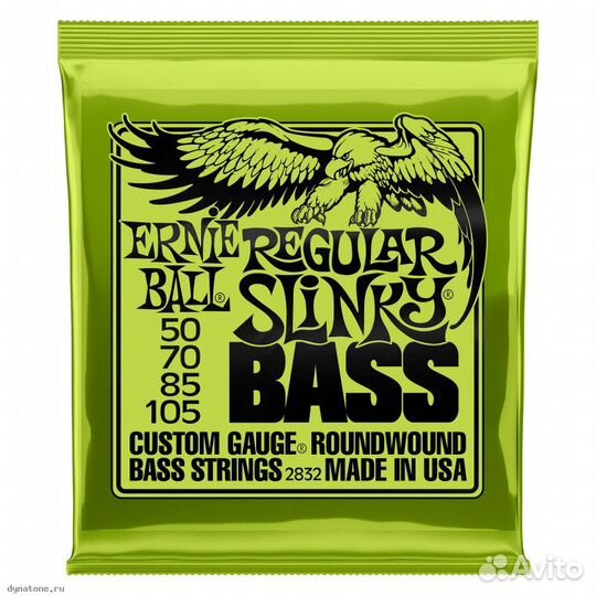 Струны для бас-гитары ernie ball 2832