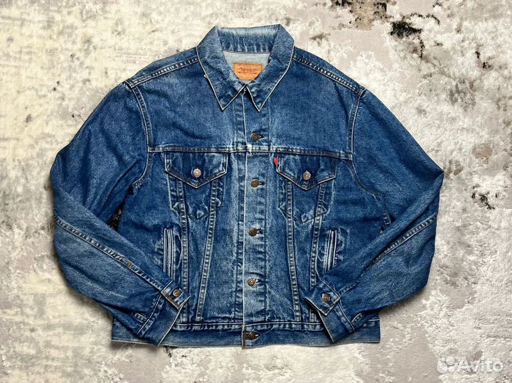 Джинсовая куртка Levis L Made In USA оригинал