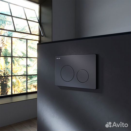 Клавиша PrimeFit L пластик черный матовый I090138