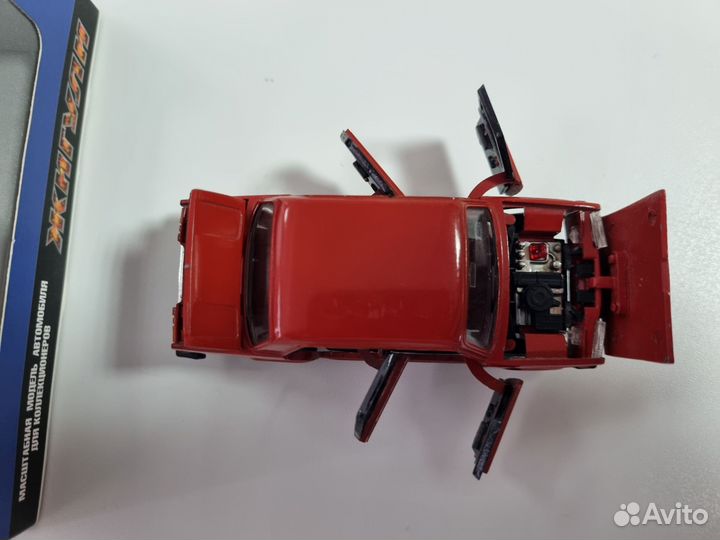 Модель ваз 2105 1:43 Сделано в СССР