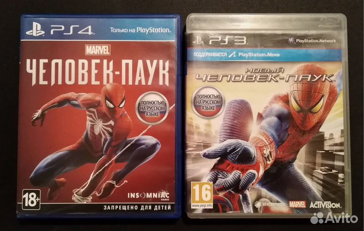 Человек паук ps4, ps3
