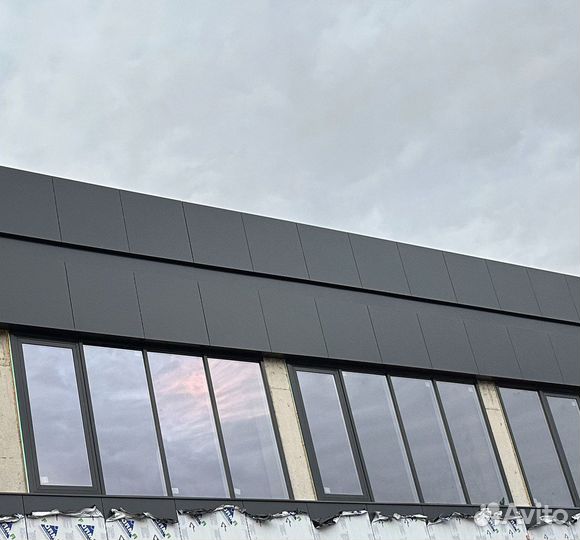 Алюминиевые витражи, фасады