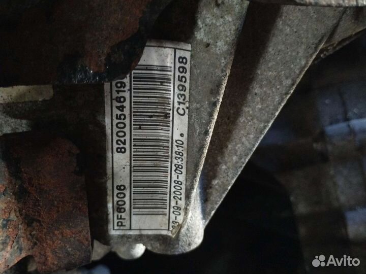 МКПП мастер 2 movana с 2006 год шестиступка