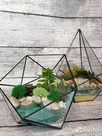 Флорариумы и моссариумы на заказ