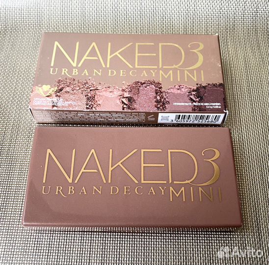 Urban Decay Naked3, палетка теней