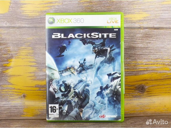 Игра BlackSite для XBox 360, английский язык, диск