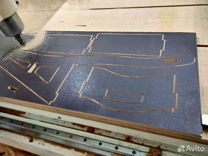 Фрезеровка чпу 2,1х4 м, 3d, лазер 1,5х1,5 m