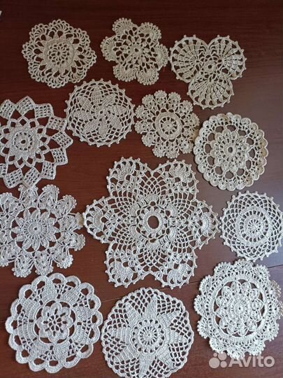 Набор льняных салфеток 12 шт