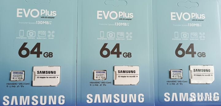 Карта памяти micro sd 64 gb